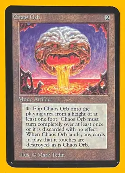 MTG CHAOS ORB Alpha (OldManMTG 011-169) - Image 1