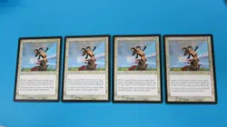 4x LIMITED RESOURCES ENCHANTMENT EXODUS MTG MAGIC THE GATHERING NM / UNPLAYED - Image 1