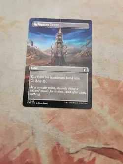 Reliquary Tower Borderless Commander Masters MTG NM - Image 1