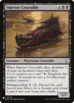 Injector Crocodile - 0329 / English / Near Mint MTG - Image 1