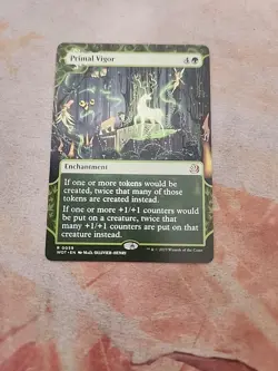 Primal Vigor Wilds Of Eldraine Enchanting Tales MTG NM - Image 1