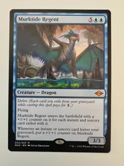 MTG English Murktide Regent NM Normal Modern Horizons 2 - Image 1