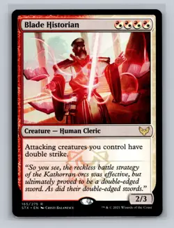 Blade Historian Strixhaven LP MTG - Image 1
