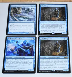MTG Lot 2x Chief Engineer, Hoverguard Sweepers, Vedalken Humiliator Rare Blue - Image 1
