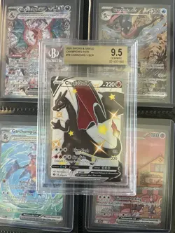 POKEMON Champions Path CHARIZARD V SHINY SCR 79/73 BGS 9.5 GEM MINT - Image 1