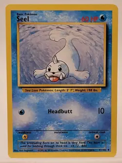 Pokemon TCG - Seel 41/102 - Base Set 1999 - Image 1