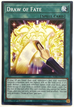 YuGiOh! - Draw of Fate - EGS1-EN033 - 1st Edition - Common - Image 1