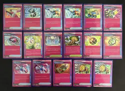 Pokemon TCG Ace Spec Trainer Lot of 17 Cards - Scarlet & Violet Lot J - Image 1
