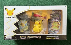 Pokemon Celebrations Premium Figure Collection Pikachu VMAX Box Factory Sealed - Image 1
