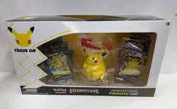 Pokemon Celebrations Premium Figure Collection Pikachu VMAX Box Factory Sealed - Image 1