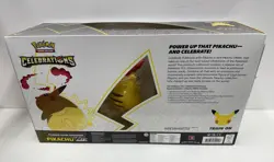 Pokemon Celebrations Premium Figure Collection Pikachu VMAX Box Factory Sealed - Image 2