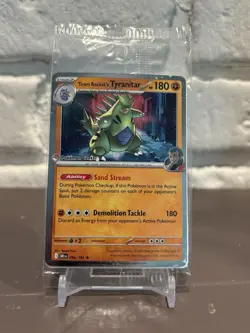 Pokemon Center Promo Team Rocket’s Tyranitar Destined Rivals Exclusive - Image 1