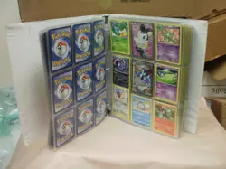 Pokemon Lot Binder Collection 51 Pages 459 Cards Most are Pictured CommonU RareU - Image 1