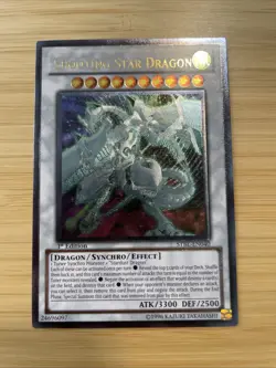 YuGiOh Shooting Star Dragon STBL-EN040 Ultimate Rare 1st Ed NM - Image 1