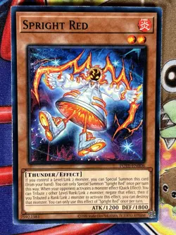 Yugioh Spright Red POTE-EN006 Unlimited Single - Image 1