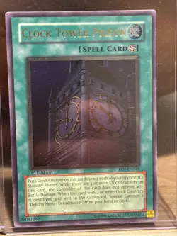Clock Tower Prison EOJ-EN048 Ultimate Rare 1st Edition VLP Yugioh Card - Image 1