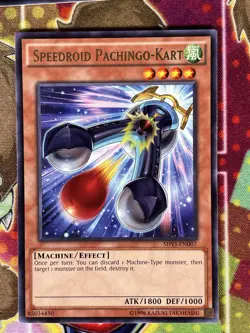 Yugioh Speedroid Panchingo-Kart SHVI-EN007 Unlimited Single - Image 1