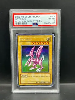 Yugioh PSA 8 NM-MT Seiyaryu DDS-004 Secret Rare Dark Duel Stories Promo S#4365 - Image 1