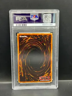 Yugioh PSA 7 NM Seiyaryu DDS-004 Secret Rare Dark Duel Stories Promo 2002 S#4366 - Image 2