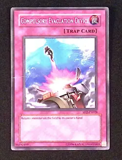 Compulsory Evacuation Device YuGiOh Structure Deck: Zombie Madness Trap Common - Image 1