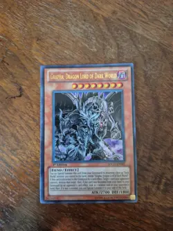 YuGiOh! Grapha, Dragon Lord of Dark World SDGU-EN001 1st Edition NM - Image 1
