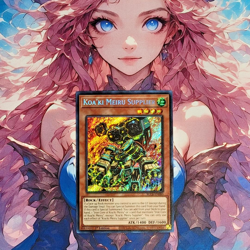 Yugioh - Koa'ki Meiru Supplier - BLCR-EN080 - SCR - 1st Ed - Near Mint - Image 1
