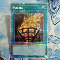 Yugioh Asian English Bonfire PHNI-AE118 QCSE Original - Image 1