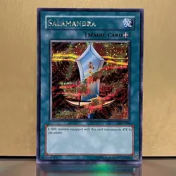 YuGiOh • Salamandra Dark Duel Stories • DDS-006 • Prismatic Secret Rare Promo NM - Image 1