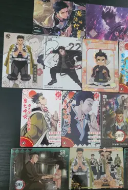 Gyomei Himejima Demon Slayer Mixed Card Lot of 15 CCG Anime Manga - Image 2