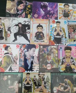 Gyomei Himejima Demon Slayer Mixed Card Lot of 15 CCG Anime Manga - Image 3