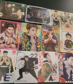 Gyomei Himejima Demon Slayer Mixed Card Lot of 15 CCG Anime Manga - Image 3
