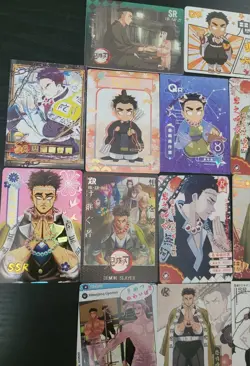 Gyomei Himejima Demon Slayer Mixed Card Lot of 15 CCG Anime Manga - Image 2