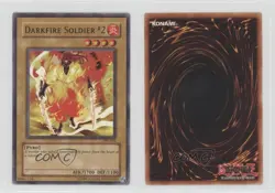 Darkfire Soldier #2 Unlimited YuGiOh Pharaoh's Servant #PSV-045 2002 00eu - Image 3
