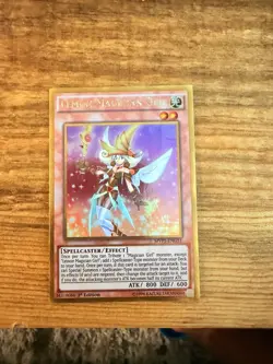 Yu-Gi-Oh! Dark Magician 1st Edition Spellcaster Card - Image 4