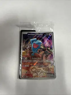 Pokemon TCG Team Rockets Wobbuffet ETB Promo Card 203 - Image 1