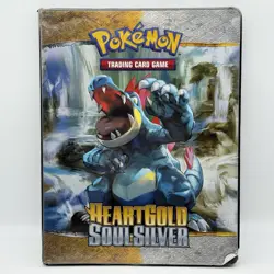Pokemon Vintage Cards W/ Ultra Pro Card Binder Feraligatr & Typhlosion Heartgold - Image 1