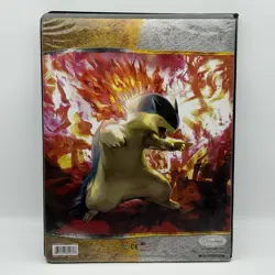 Pokemon Vintage Cards W/ Ultra Pro Card Binder Feraligatr & Typhlosion Heartgold - Image 2