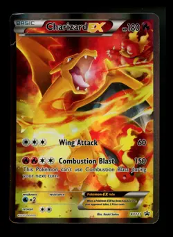 #3 Charizard EX XY121 Black Star Promo 2016 Full Art Holo Pokemon Card TCG - Image 1