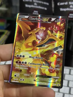#3 Charizard EX XY121 Black Star Promo 2016 Full Art Holo Pokemon Card TCG - Image 3