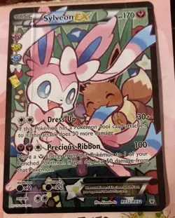 Sylveon EX (Full Art) RC32-32 Generations: Radiant Collection Holo card - Image 1