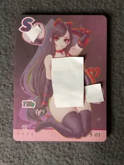 WAIFU Genki Parade S Rare card. Sexy Anime Goddess Story TIFA S-05 CHASE CARD - Image 1