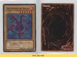 Twin-Headed Fire Dragon Unlimited YuGiOh Pharaoh's Servant #PSV-042 READ 2u3 - Image 3