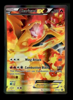 Charizard EX XY121 Black Star Promo 2016 Full Art Holo Pokemon Card TCG - Image 1