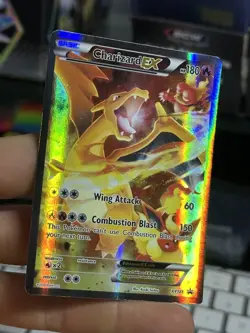 Charizard EX XY121 Black Star Promo 2016 Full Art Holo Pokemon Card TCG - Image 4