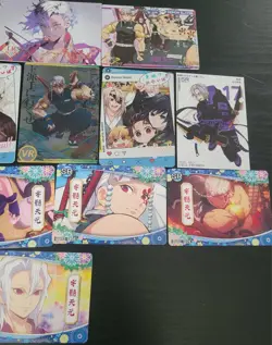 Tengen Uzui Demon Slayer Mixed Card Lot of 15 Cards CCG Anime Manga - Image 4