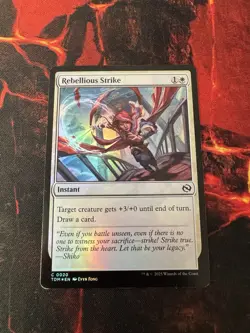 MTG - Rebellious Strike - TDM - 0020 - Foil - Image 1