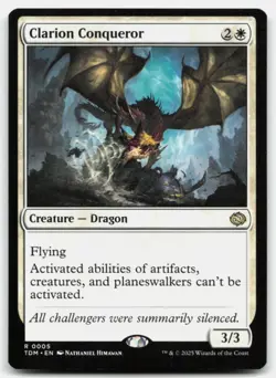 MTG Clarion Conqueror R Tarkir: Dragonstorm 5 LP - Image 1