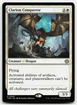 MTG Clarion Conqueror R Tarkir: Dragonstorm 5 LP - Image 1