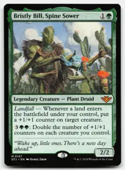 MTG Bristly Bill, Spine Sower M Outlaws of Thunder Junction 157 LP - Image 1