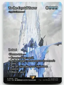 MTG To the Crystal Tower - Cryptic Command (Showcase) R FINAL FANTASY: Through t - Image 1